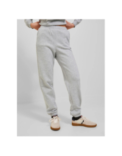 Pantalon de Jogging abbie relax gris chiné femme - Jjxx
