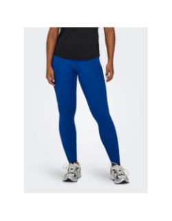 Legging de sport jam sana bleu femme - Only