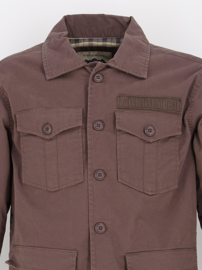 Veste légère marron homme - Von Dutch