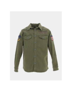 Surchemise harry kaki homme - Von Dutch