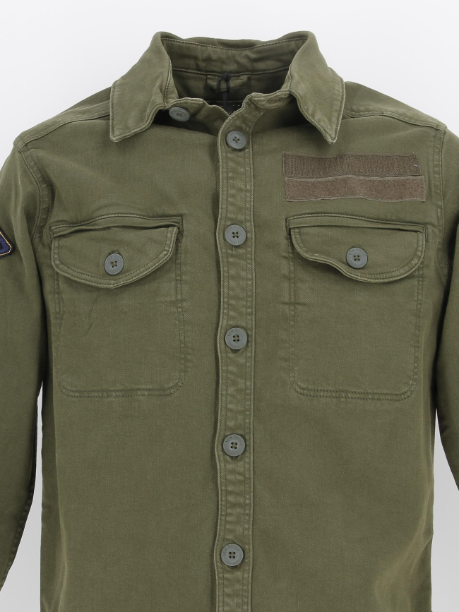 Surchemise harry kaki homme - Von Dutch