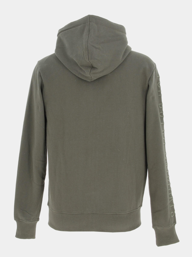 Sweat à capuche camp kaki homme - Von Dutch