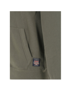 Sweat à capuche camp kaki homme - Von Dutch