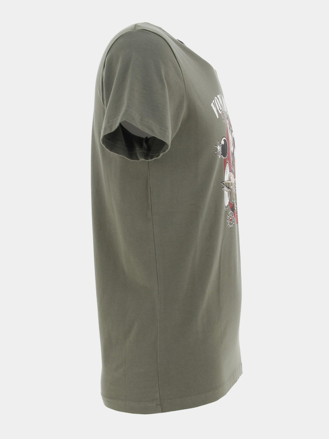 T-shirt tee swank vert kaki homme - Von Dutch