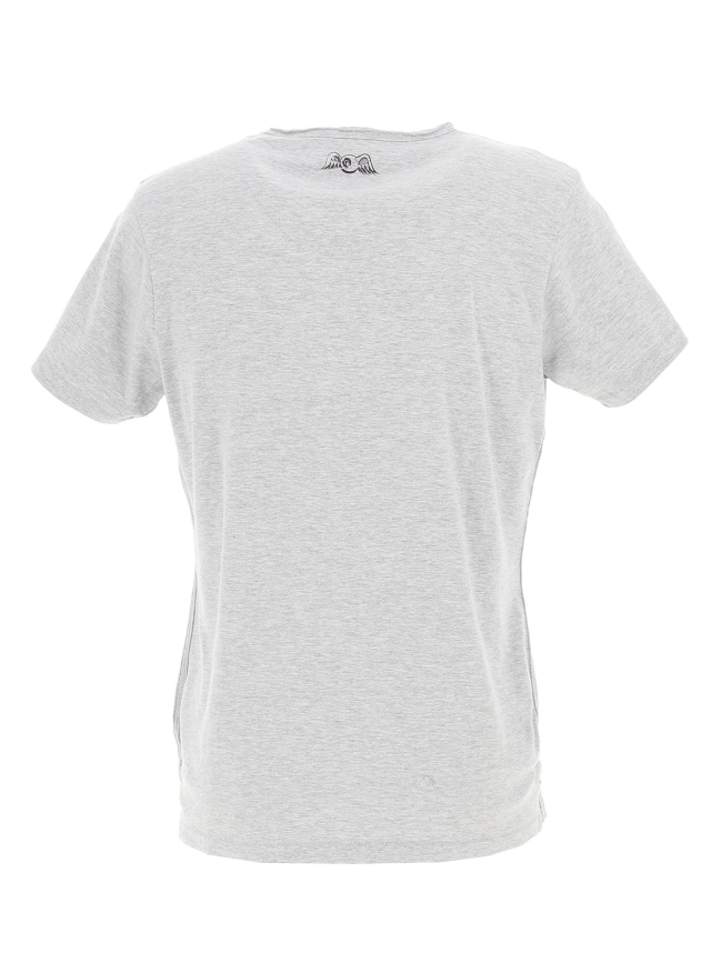 T-shirt tee motar gris homme - Von Dutch