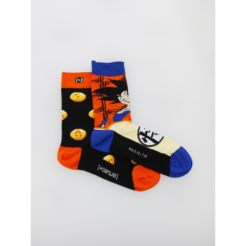 Chaussettes dragon ball z goku orange - Capslab