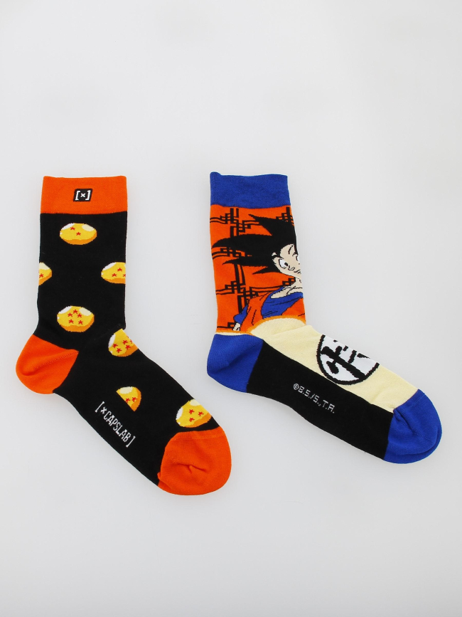 Chaussettes dragon ball z goku orange - Capslab