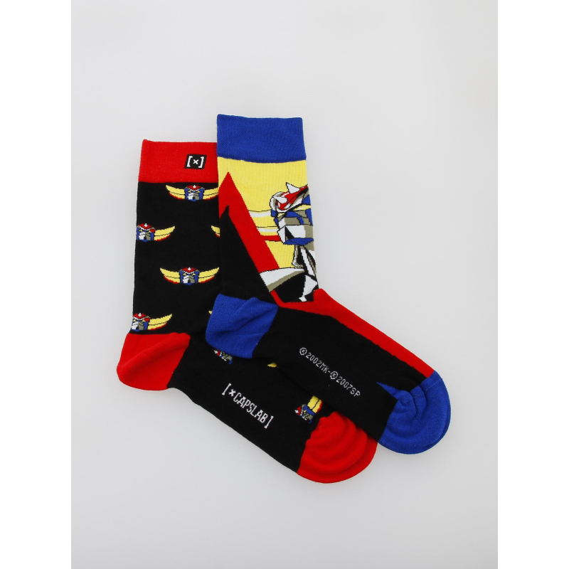 Chaussettes goldorak noir - Capslab
