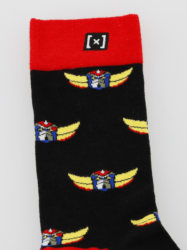 Chaussettes goldorak noir - Capslab