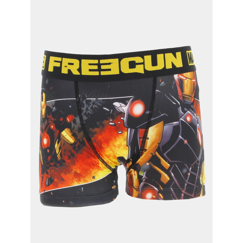 Boxer avenger iron man rouge garçon - Freegun