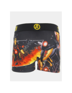 Boxer avenger iron man rouge garçon - Freegun