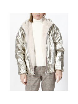 Blouson reversible stalia doré femme La Petite Etoile wimod