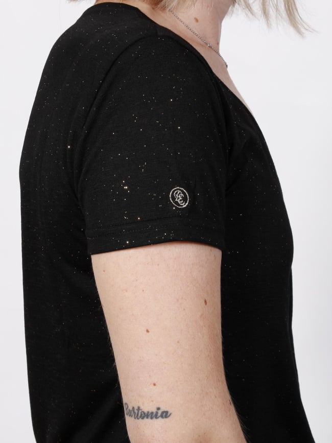 T-shirt elvie noir femme - La Petite Etoile