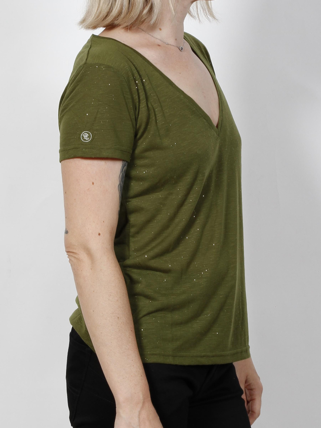 T-shirt elvie vert femme - La Petie Etoile
