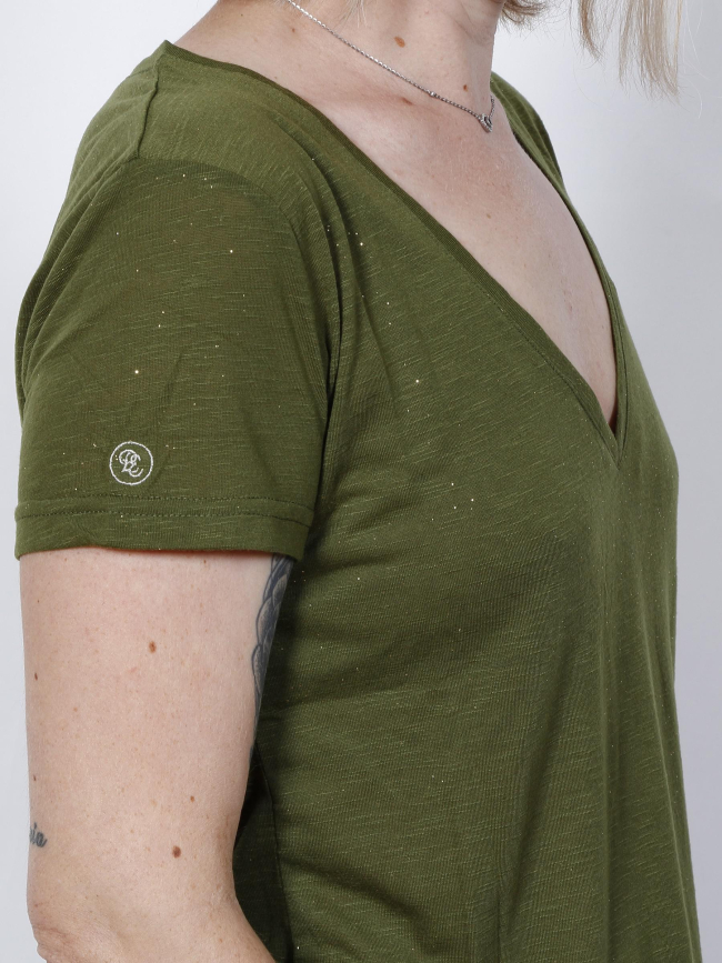 T-shirt elvie vert femme - La Petie Etoile