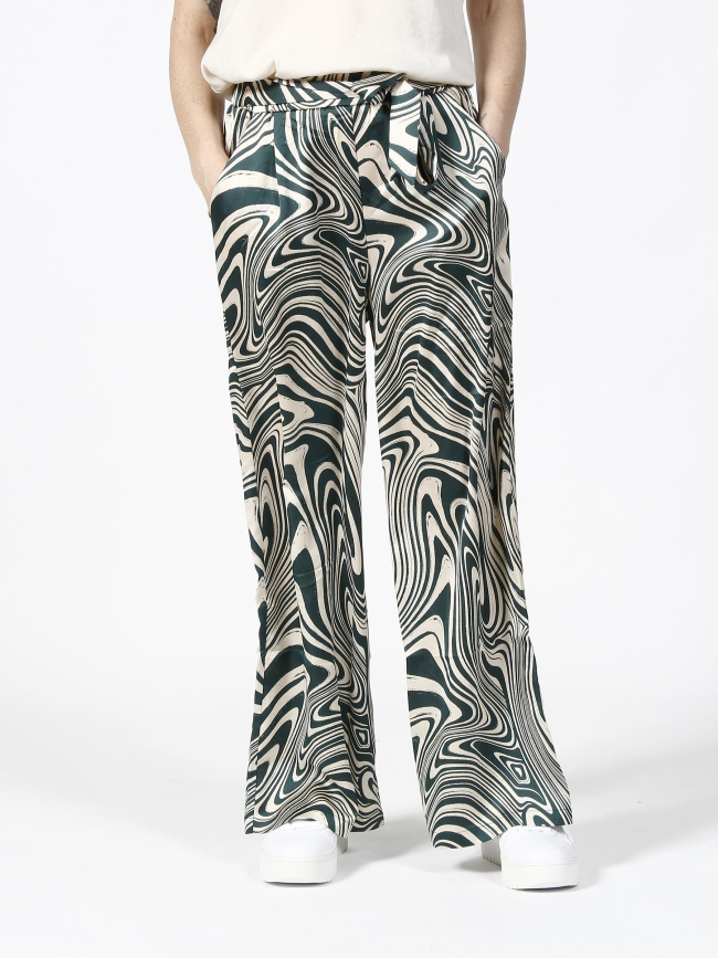 Pantalon fluide iwa psyche vert femme - La Petite Etoile