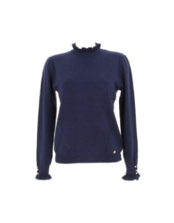Pull solferinos bleu marine femme - La Petite Etoile