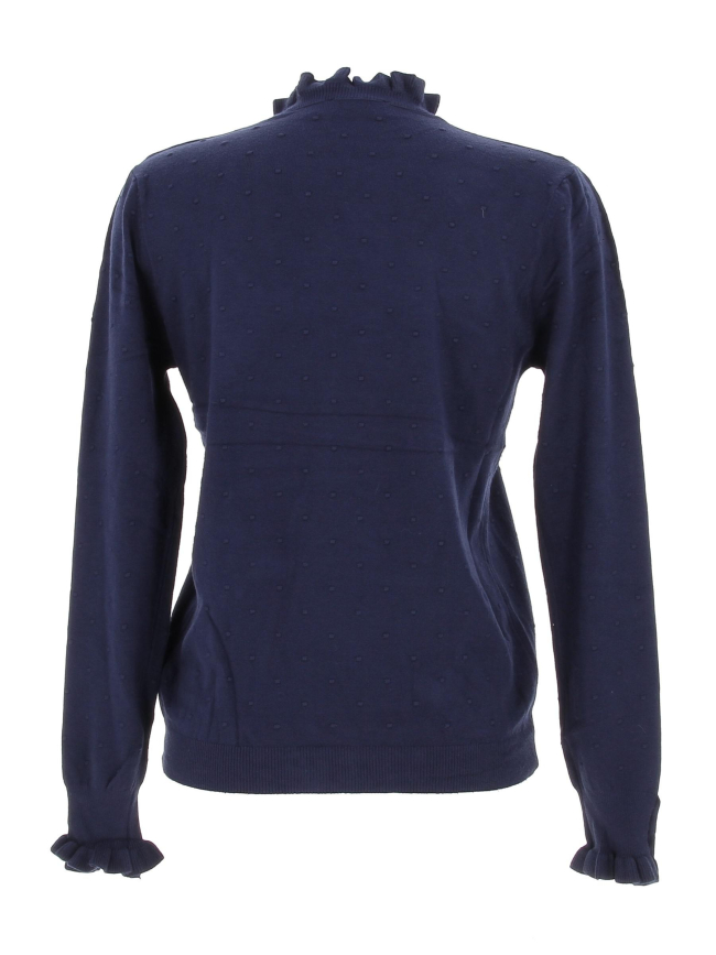 Pull solferinos bleu marine femme - La Petite Etoile