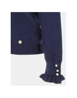 Pull solferinos bleu marine femme - La Petite Etoile