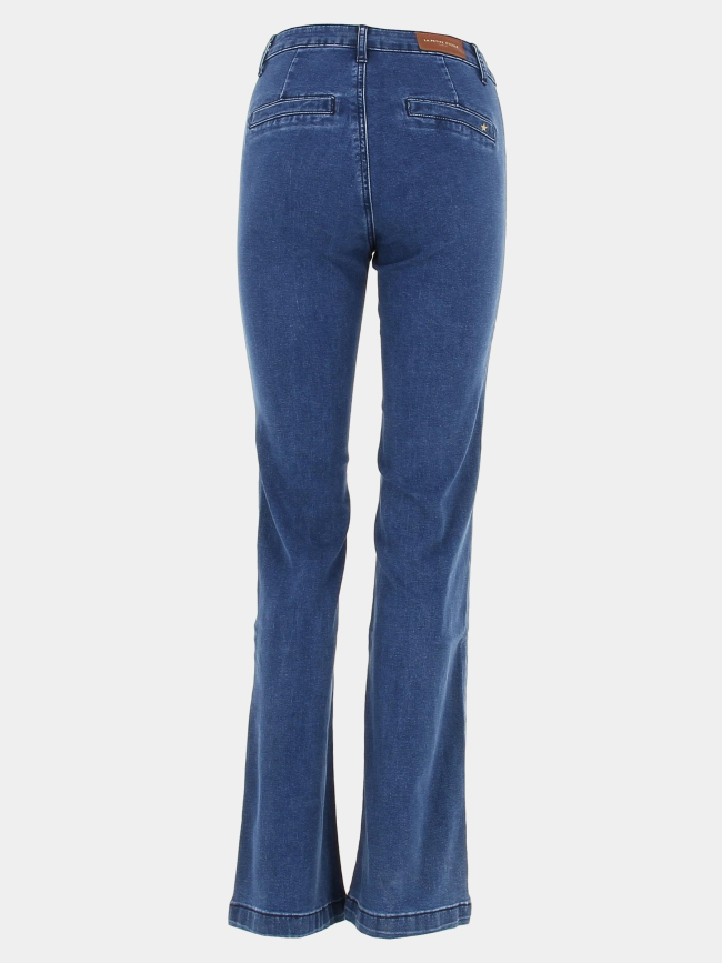 Jean évasé sonnys stone bleu femme - La Petite Etoile