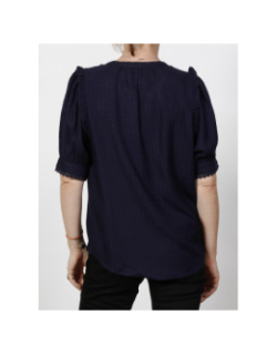 Blouse louine bleu marine femme - La Petite Etoile