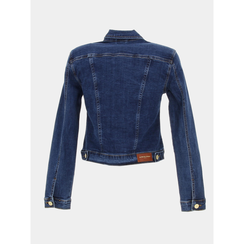 Veste en jean jolie wash bleu femme La Petite Etoile wimod