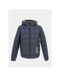 Doudoune meefic square bleu marine homme - G Star