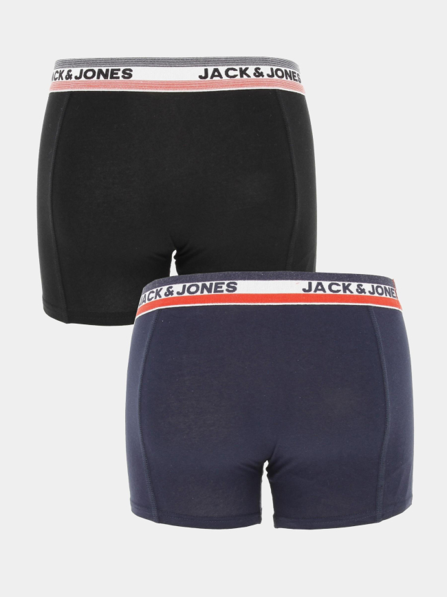 Pack 2 boxers bleu marine noir homme - Jack & Jones