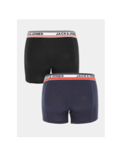 Pack 2 boxers bleu marine noir homme - Jack & Jones