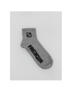 Pack 3 paires chaussettes noir/gris/blanc enfant - Freegun