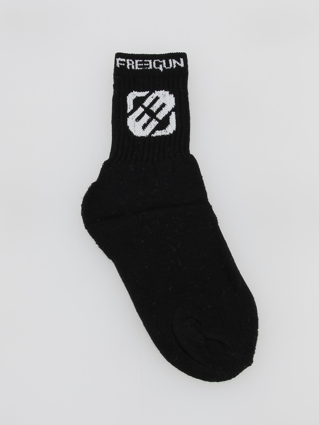 Pack 3 paires chaussettes noir enfant - Freegun