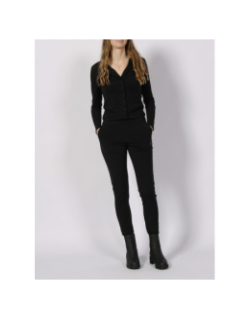 Combinaison pantalon anna dorée noir femme - HBT