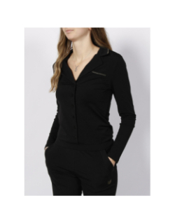 Combinaison pantalon anna dorée noir femme - HBT