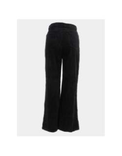 Pantalon taille haute velours kathy noir femme - Vero Moda