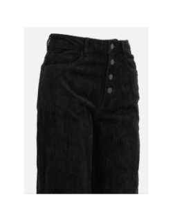 Pantalon taille haute velours kathy noir femme - Vero Moda