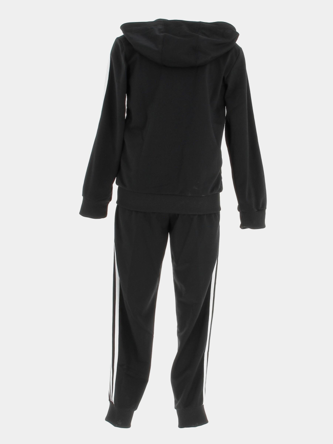 Ensemble veste/jogging shiny noir enfant - Adidas