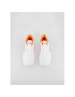 Baskets hoops 3.0 fluo blanc enfant - Adidas