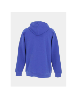 Sweat à capuche logo relief bleu enfant - Adidas