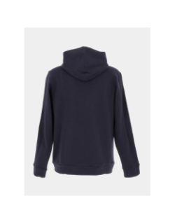 Sweat à capuche 3S colorblock bleu marine garçon - Adidas