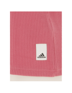 T-shirt cotêlé rose fille -  Adidas