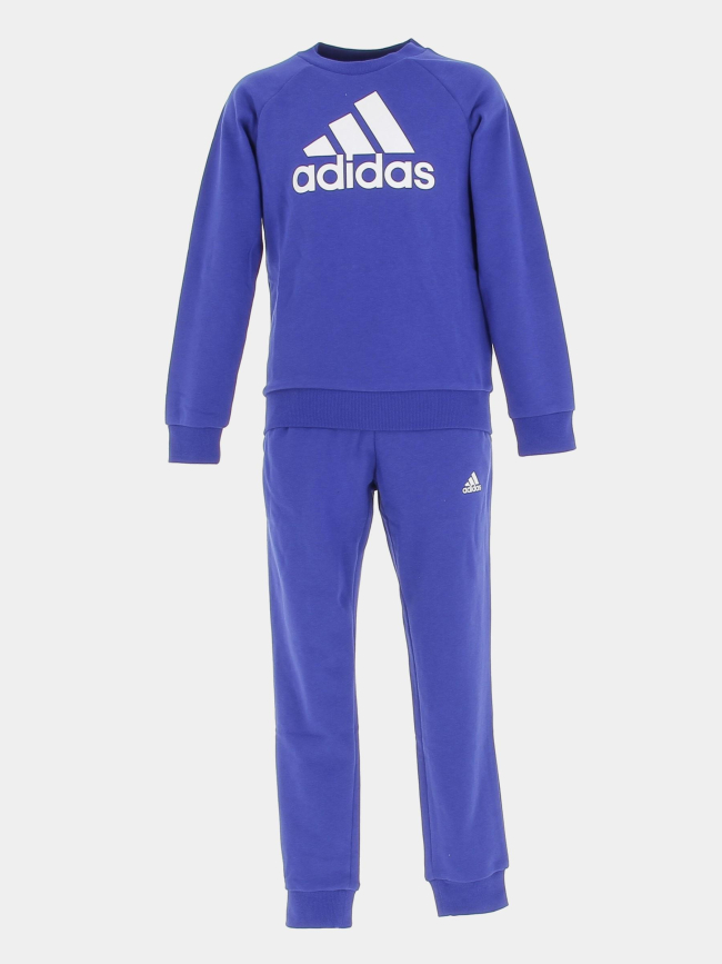Ensemble sweat/jogging bleu enfant - Adidas