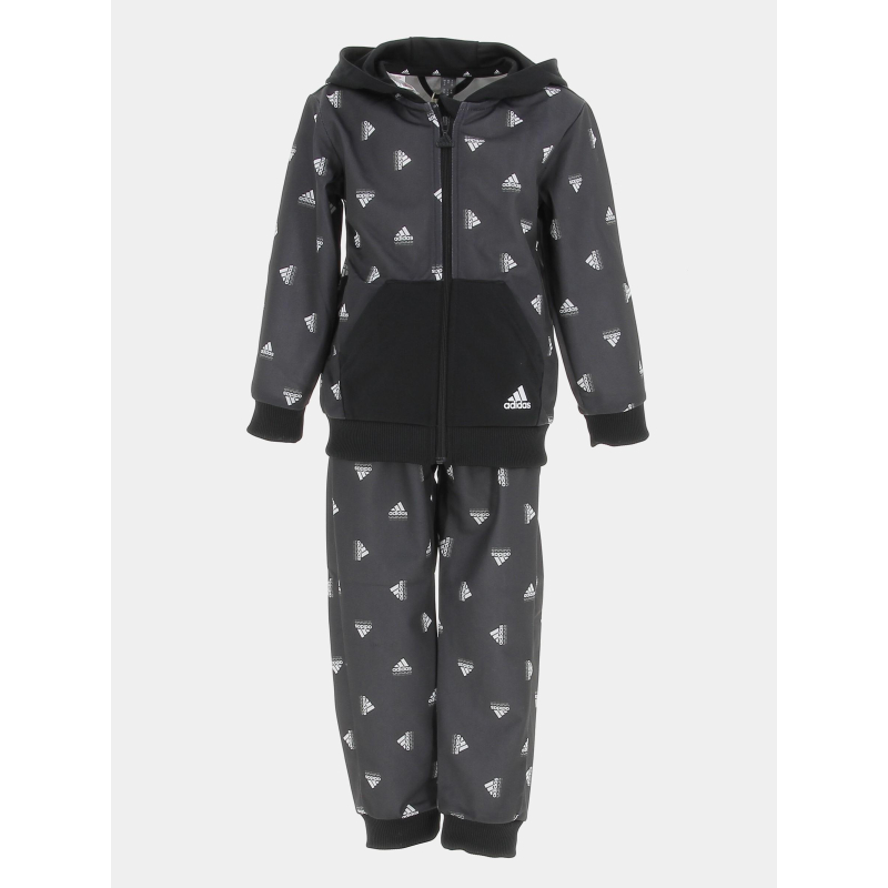 Ensemble de Survêtement bluv shiny gris garçon - Adidas