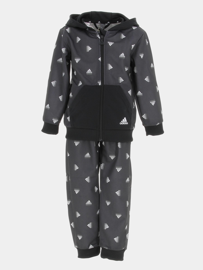 Ensemble de Survêtement bluv shiny gris garçon - Adidas