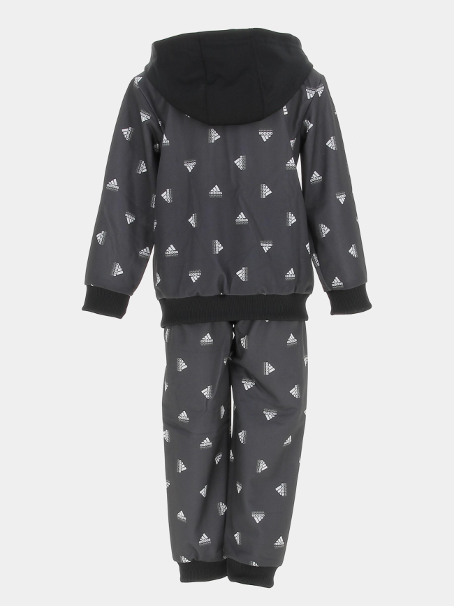 Ensemble de Survêtement bluv shiny gris garçon - Adidas