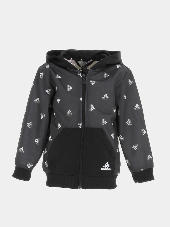 Ensemble de Survêtement bluv shiny gris garçon - Adidas