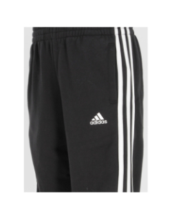 Jogging 3 stripes polaire noir enfant - Adidas