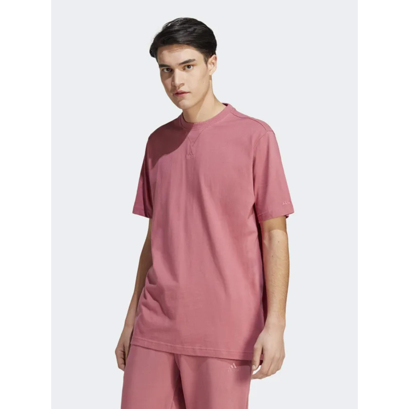 T-shirt ample all szn rose homme - Adidas
