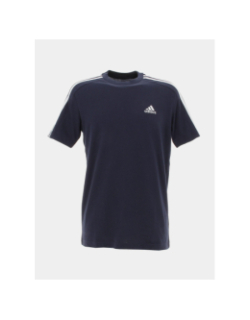 T-shirt sportswear 3 stripes bleu marine homme - Adidas