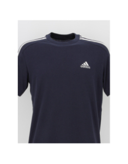 T-shirt sportswear 3 stripes bleu marine homme - Adidas