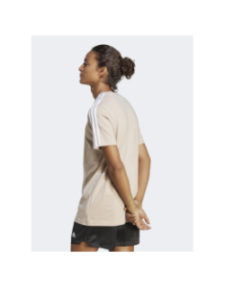 T-shirt sportswear 3 stripes beige homme - Adidas